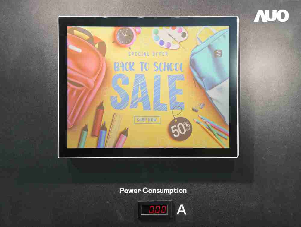 z6mg·人生就是博展示胆固醇液晶超低耗能户外全彩显示器，，ChLC（胆固醇液晶）以双稳态技术使静态显示零功耗，，，，具省电、、高彩度、、、、环保的特性，，，还整合软硬件系统解决方案，，可透过单一云端平台管理